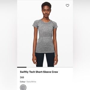 Lululemon Swiftly Tech